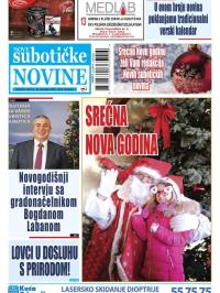 Nove Subotičke novine - broj 96, 28. dec 2018.