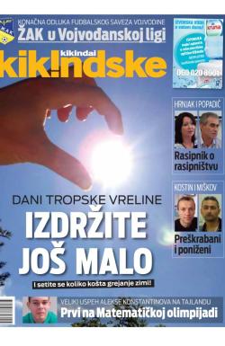 Kikindske - broj 861, 24. jul 2015.