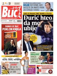 Blic - broj 6111, 15. feb 2014.