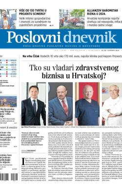 Poslovni Dnevnik - broj 5010, 19. jan 2024.