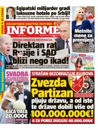 Informer - broj 3078, 3. jun 2022.