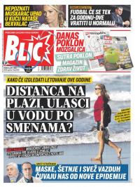 Blic - broj 8326, 4. maj 2020.