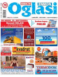 Novosti oglasi - broj 1590, 18. sep 2019.