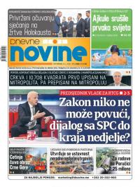 Dnevne novine - broj 2586, 23. jan 2020.