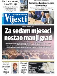 Vijesti - broj 8356, 16. jul 2021.