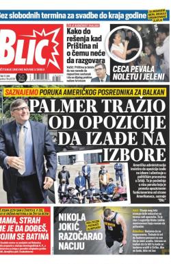 Blic - broj 8728, 17. jun 2021.