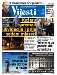 Vijesti - broj 6720, 5. dec 2016.