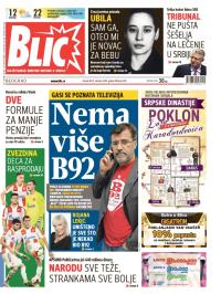 Blic - broj 6355, 21. okt 2014.