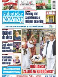 Nove Subotičke novine - broj 77, 17. avg 2018.