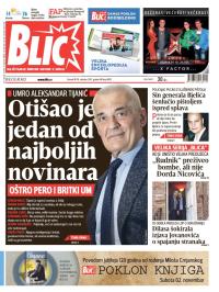 Blic - broj 6005, 29. okt 2013.