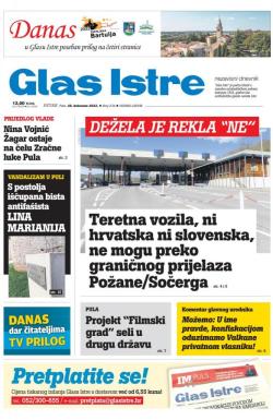 Glas Istre - broj 234, 26. avg 2022.