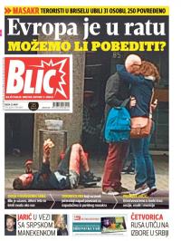 Blic - broj 6863, 23. mar 2016.