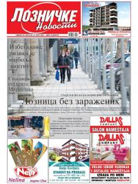 Lozničke novosti - broj 628, 27. mar 2020.