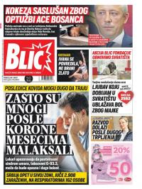 Blic - broj 8622, 1. mar 2021.