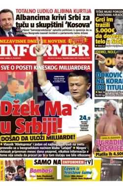 Informer - broj 3420, 15. jul 2023.