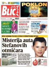 Blic - broj 6585, 15. jun 2015.