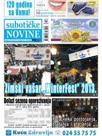 Nove Subotičke novine - broj 49, 6. dec 2013.