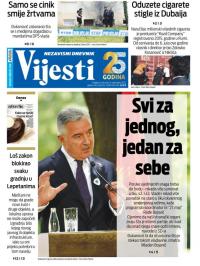 Vijesti - broj 8767, 8. sep 2022.