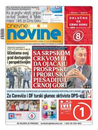 Dnevne novine - broj 2767, 25. avg 2020.