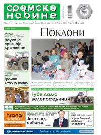 Sremske Novine - broj 2813, 28. jan 2015.