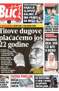 Blic - broj 7896, 9. feb 2019.