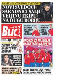 Blic - broj 8770, 29. jul 2021.