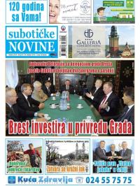 Nove Subotičke novine - broj 44, 30. okt 2015.