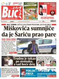 Blic - broj 5994, 18. okt 2013.