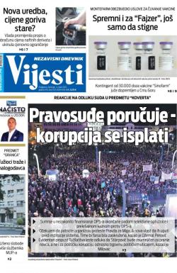 Vijesti - broj 8227, 4. mar 2021.