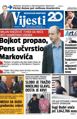 Vijesti - broj 6986, 2. sep 2017.