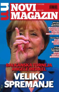 Novi magazin - broj 219, 9. jul 2015.