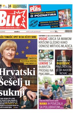 Blic - broj 6545, 6. maj 2015.