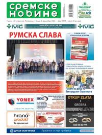 Sremske Novine - broj 3170, 1. dec 2021.