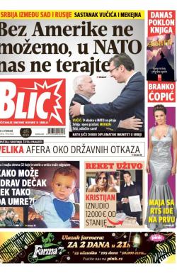 Blic - broj 6825, 13. feb 2016.