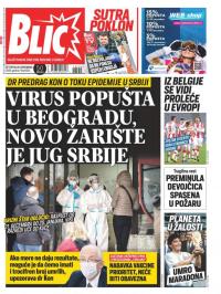 Blic - broj 8532, 26. nov 2020.