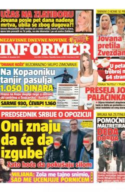 Informer - broj 2948, 27. dec 2021.