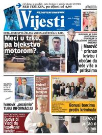 Vijesti - broj 6631, 9. sep 2016.