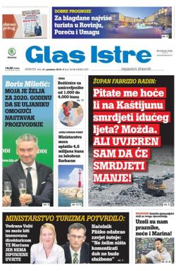 Glas Istre - broj 350, 21. dec 2019.