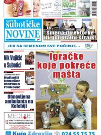 Nove Subotičke novine - broj 26, 30. jun 2017.