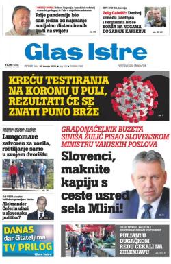 Glas Istre - broj 100, 10. apr 2020.