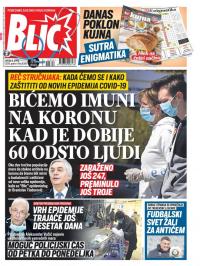 Blic - broj 8309, 8. apr 2020.