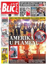 Blic - broj 8354, 1. jun 2020.