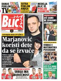 Blic - broj 7675, 29. jun 2018.