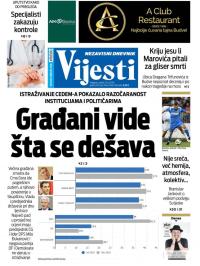 Vijesti - broj 7643, 19. jul 2019.