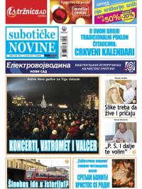 Nove Subotičke novine - broj 1, 4. jan 2013.