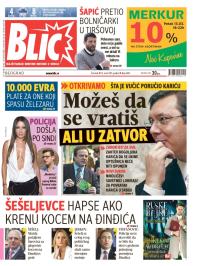 Blic - broj 6493, 12. mar 2015.