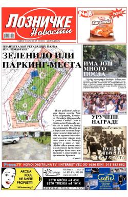 Lozničke novosti - broj 328, 27. jun 2014.