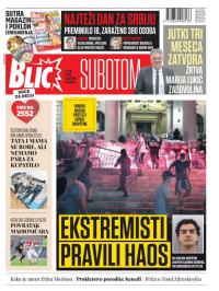 Blic - broj 8394, 11. jul 2020.