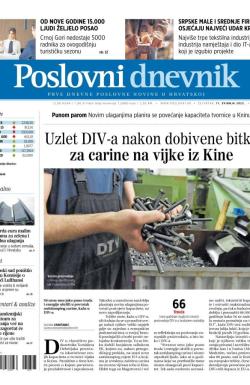 Poslovni Dnevnik - broj 4837, 11. maj 2023.