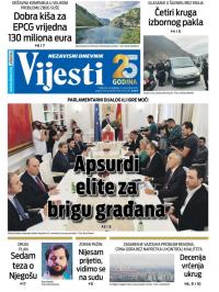 Vijesti - broj 8834, 14. nov 2022.